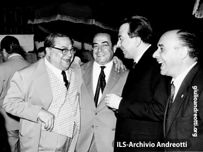 Con Aldo Fabrizi, Carlo Dapporto e Mario Riva
