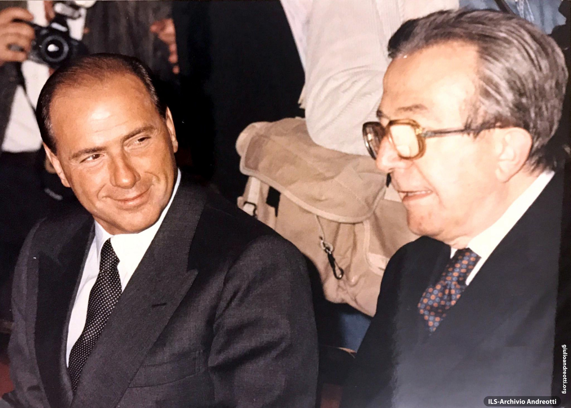 Con Silvio Berlusconi (foto Presidenza del Consiglio)
