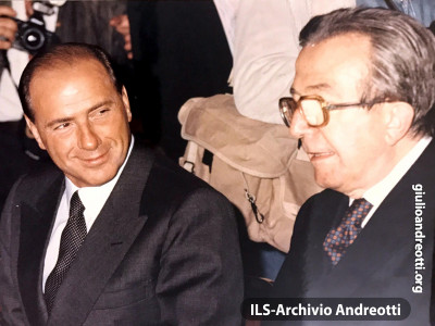 Con Silvio Berlusconi