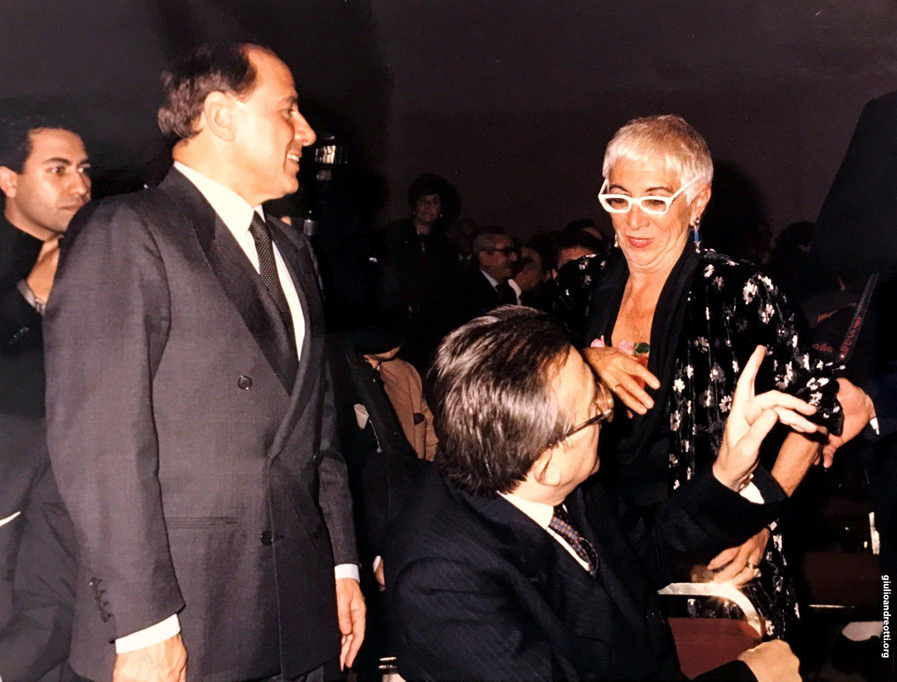 Con Lina Wertmuller e Silvio Berlusconi Immagine 1