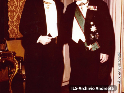 Il re di Svezia Gustavo VI in visita ufficiale a Roma nel 1967
