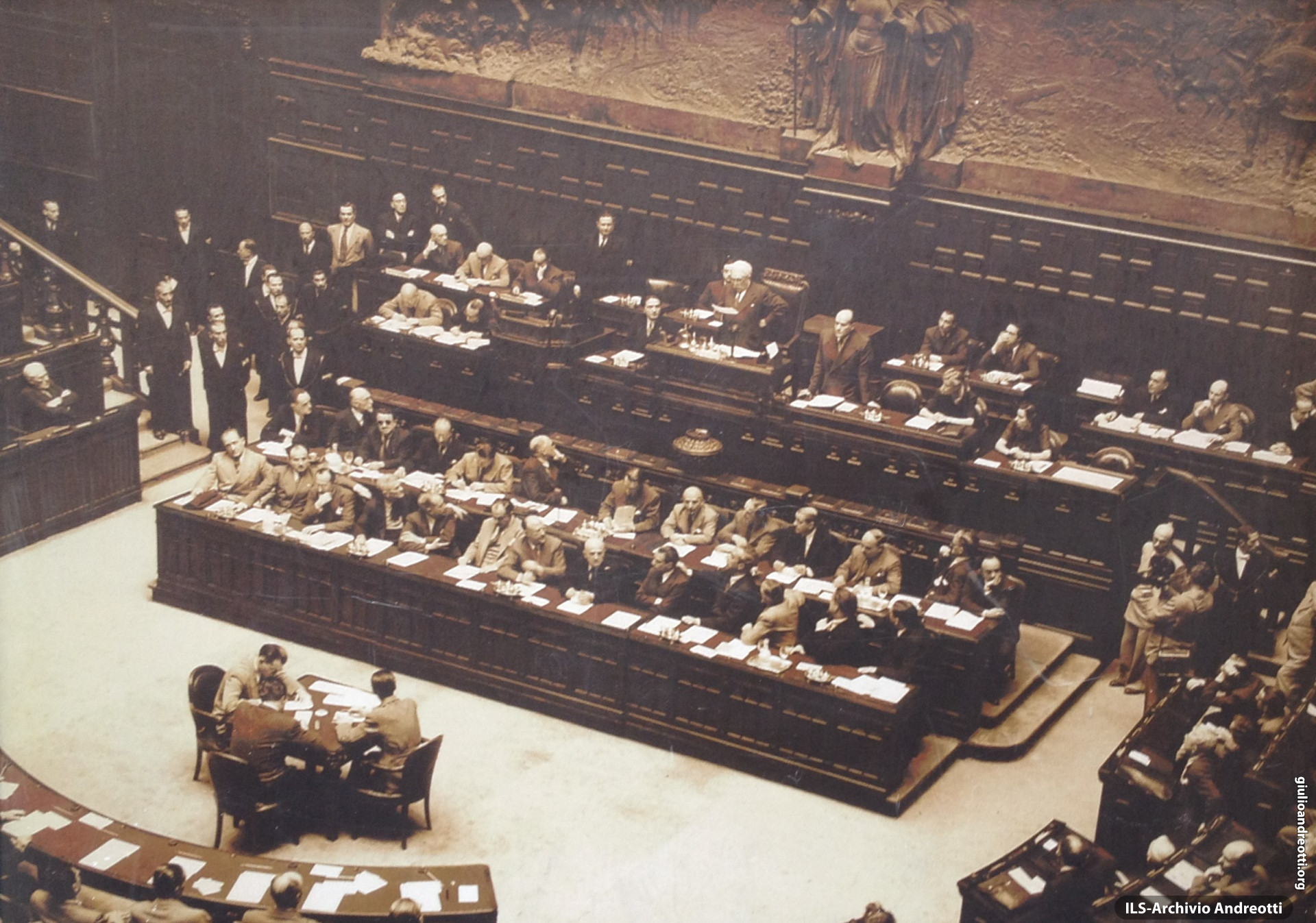 25 giugno 1946. Inaugurazione dell'Assemblea Costituente.