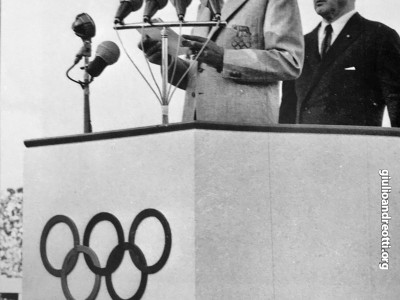 Olimpiadi di Roma, 25 agosto 1960. Il discorso di inaugurazione