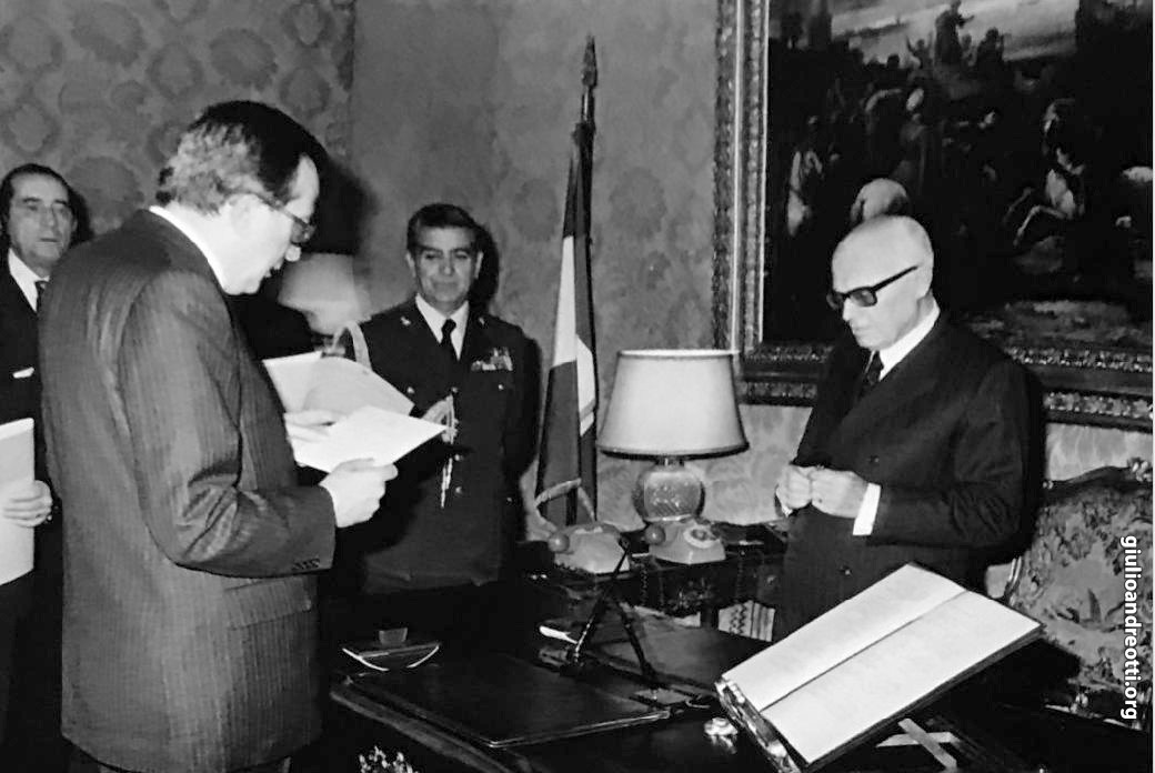 21 marzo 1979. Giuramento del quinto governo Andreotti Immagine 1