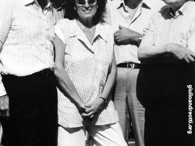 Estate 1991. Vacanze a Cortina. Con Vittorio Gassman, Diletta D’Andrea e l’editore Lidio Bozzini