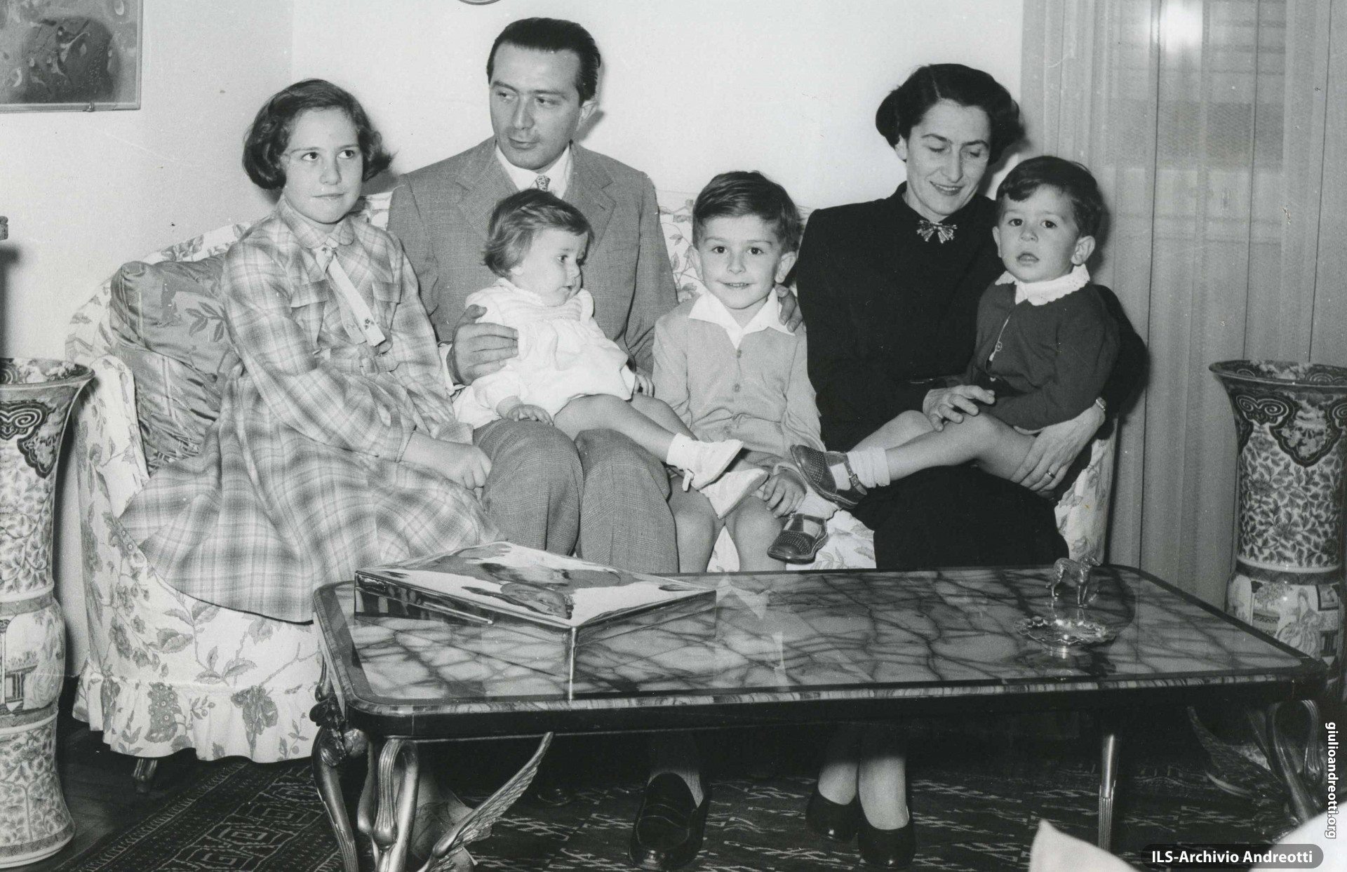 Foto di famiglia del 1955.