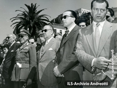 Gennaio 1963. Andreotti, Ministro della Difesa.