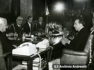 25 gennaio 1966. Giulio Andreotti a Buenos Aires.