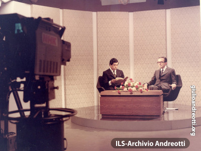 Intervista di Andreotti alla tv giapponese NHK, il 25 aprile 1973.