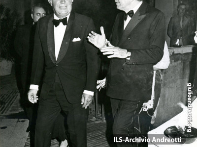 Andreotti con il Premier britannico Edward Heath nel 1973.