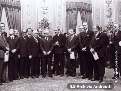 12 febbraio 1976. Giuramento del Governo Moro V.