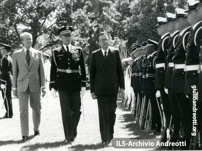 Visita ufficiale alla Casa Bianca il 26 giugno 1977.