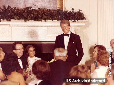 Visita ufficiale alla Casa Bianca il 26 giugno 1977.