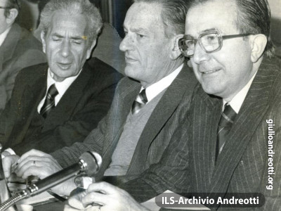 Direzione della DC con Moro e Zaccagnini il 20 gennaio 1978.