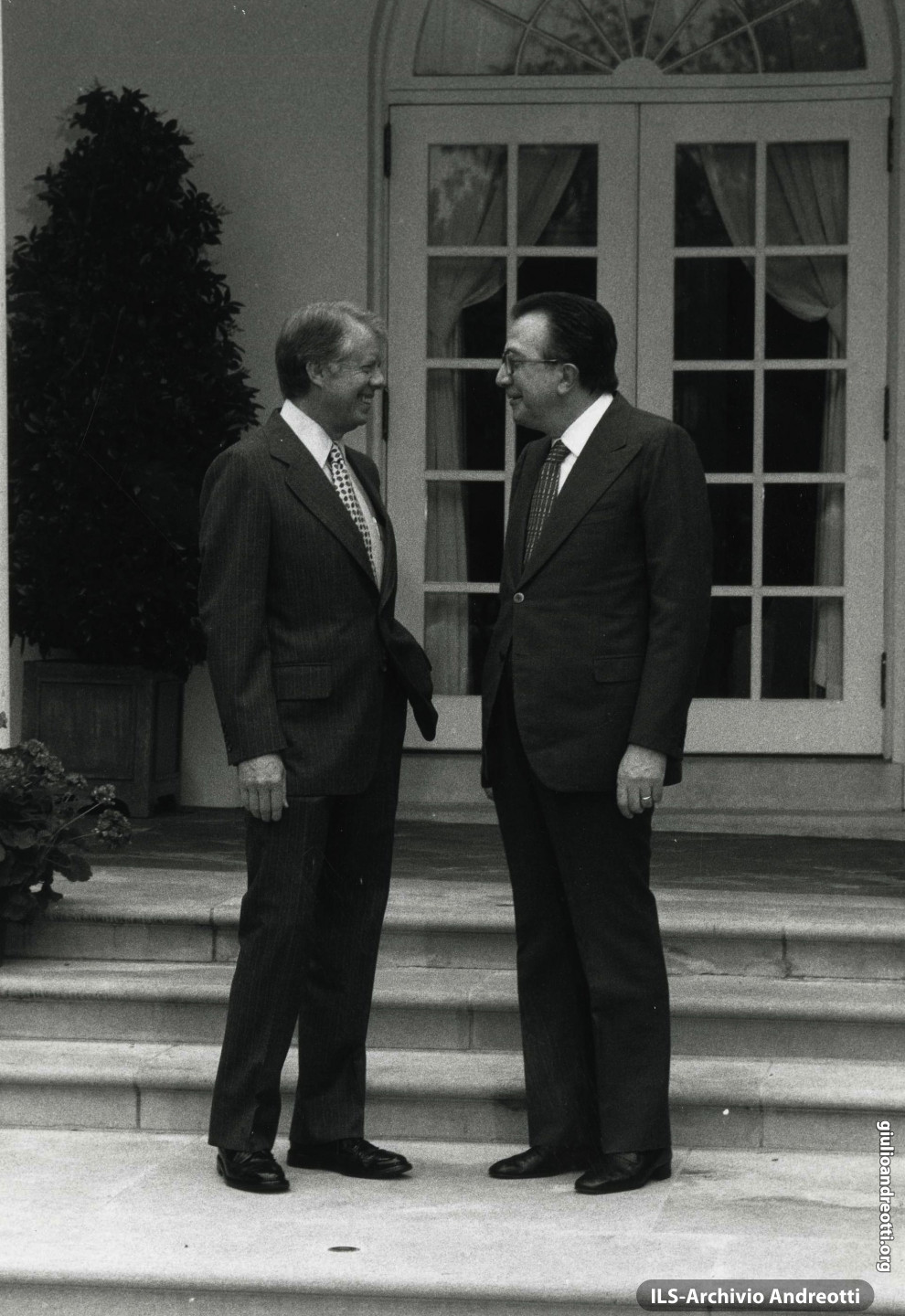 Vertice dei Capi di Stato e di Governo NATO nel maggio del 1978. Incontro di Andreotti con Carter alla Casa Bianca.