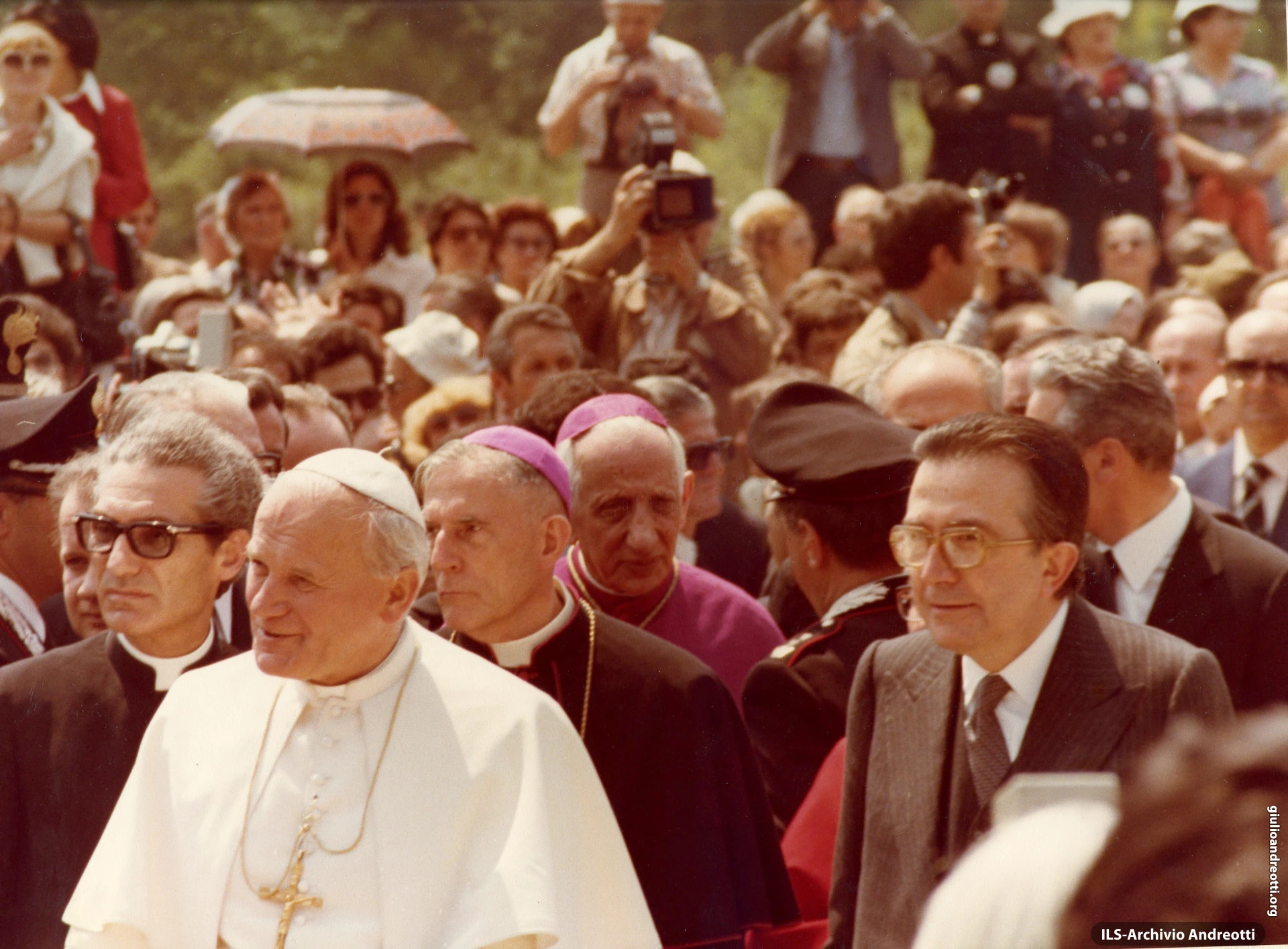 Papa Giovanni Paolo II tra i ferrovieri Voci della Rotaia n°11 1979 TR.8 