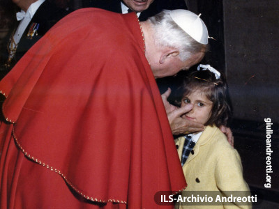 22 aprile 1984. Andreotti incontra Giovanni Paolo IIa.