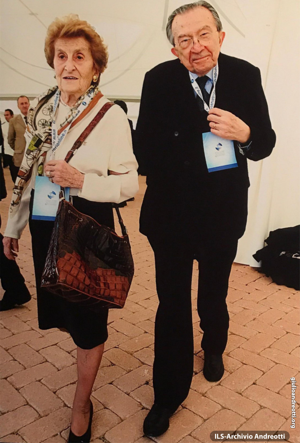 2005. Giulio e Livia Andreotti