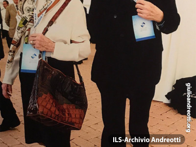 2005. Giulio e Livia Andreotti