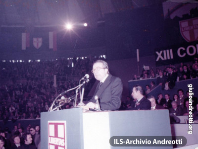 L’intervento di Giulio Andreotti al XIII Congresso della Democrazia Cristiana (Roma 18.23 marzo 1976)